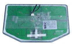 China Rubber Waterproof Rugged Silicone Keyboard With Touchpad IP65 Dynamic supplier