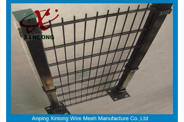 Durable Hot Dipped Coated Double Wire Fence for High Security Place