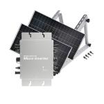 Silver Micro Inverter Solar System WVC 2000 Hybrid Grid Tie Inverter
