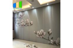 China Sound Proof Partitions Sliding Mobile Restaurant Partition Wall Aluminium Components supplier