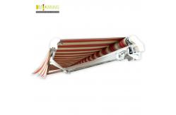 China Balcony Aluminium retractable awning with rain chennel , aluminium retractable awning supplier