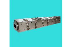 China Berstoff Parallel Twin Screw Barrel Elements Bimetallic Pip Sheet Extruder supplier