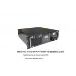 Rack Mount Pure Sine Ware Hybrid Solar Inverter 5KW PV 150/500Vdc 220/230Vac Output Wifi GPRS  For BTS for sale
