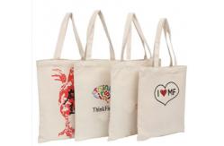 China Nylon Handle 2 Line Sewing 18oz Canvas Grocery Bag supplier