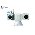 4G Dual Sensor Thermal Imaging PTZ Camera Day / Night Long Range Vision for sale