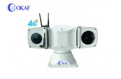 China 4G Dual Sensor Thermal Imaging PTZ Camera Day / Night Long Range Vision supplier