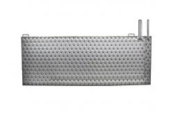 China Double Embossed Dimple Plate Heat Exchanger for Heating or Cooling supplier