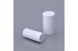China White Round Plastic Deodorant Tubes With Smooth Surface supplier
