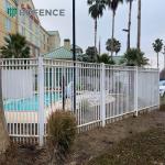 Side Tubular Steel Fence Space-Saving