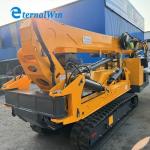 Electric And Diesel Power Spider Crawler Crane With 3 Ton 5 Ton 8 Ton  Lifting Capacity for sale