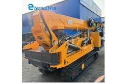 China Changchai Diesel Engine 5 Ton 17.8m Crawler Spider Crane With Flying Jib supplier