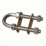 304 316 stainless steel U Type Adjustable Shackles  Hoist Crane Parts corrosion proof for sale
