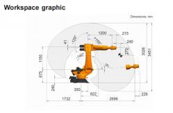 China Kuka Chinese Kr210  6 Axis WorkVisual Programming  Industrial Automation supplier
