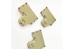 China Anodizing Precision Metal Stamping Parts , Sandblast Sheet Metal Part Fabrication supplier
