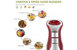 China Multifun Smart Stick Immersion Blender 5-In-1 9 Speeds Ergonomic Handle supplier
