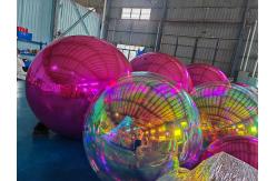 China Hot Sales big shinny ball PVC Inflatable Reflective Ball  inflatable mirror ball supplier