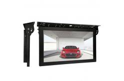 China Dust Proof Bus Digital Signage , Custom Logo Wifi Car Headrest Dvd Player supplier