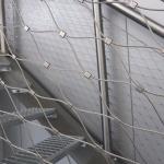 304/316 Sliver Stainless Steel Fence Mesh Easy Maintenance for Stair protection