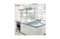 China Customized PP Shelves Lab Tables Work Benches For Scientific Research supplier