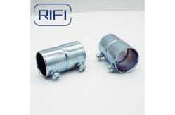 China UL Standard EMT Conduit Fittings Set Screw Steel Coupling For Electrical Projects supplier