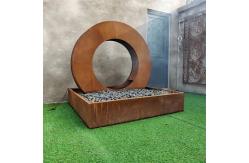 China Process Welding Corten Steel Garden Features Outside supplier