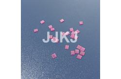 China Square Synthetic Ruby Crystal Sapphire Optical Window DSP 60/40 supplier