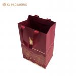 Fashion Luxury Special Paper Purse Handbags Red Jewelry Necklace Bracelet Earing Packaging Box Gift Bags for sale