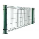 6ft Height 8ft Length Metal Wire Mesh Fence Green Color For Airport Install Application for sale