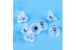 China Custom Conductive Button Silicone Single Button With Conductive Carbon Ball Button supplier