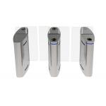 SS304 Acrylic BLDC Motor Half Body Turnstiles 550mm Channel For Access Control for sale