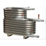 10m3/h Coaxial Heat Exchanger For Food / Beverage Factory for sale