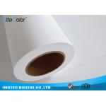 Self Adhesive PP Synthetic Paper 7 Mil , PP Matte Sticker Paper For Banners for sale