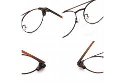 China High End Manual Imitation Wood Acetate Optical Frame Eyeglasses supplier