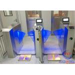ESD Turnstile System With Builit in 8 Inch Computer Source Human Body Statics Human Boday ESD Turnstile for sale
