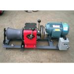 Small Light 1 Ton Cable Winch Puller Wire Rope Pulling Winch 2.2KW Eletro Motor for sale