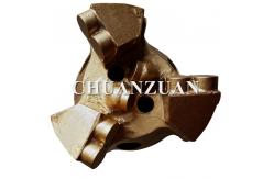 China Professional PDC Drag Bit 60 - 350 RPM Speed / Fixed Cutter Three Cone Bit supplier