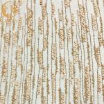Wedding Dress 3D Flower Embroidery Lace Fabric With Heavy Beads for sale