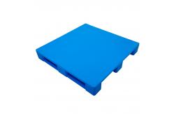 China Customized Warehouse Plastic Pallet 1100x1100 HDPE Pallets Blue supplier