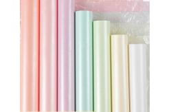 China Thickened flower bouquet wrapped flower hand rubbing paper Pearlescent snow pear paper supplier