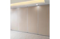 China Movable Wall Dividers Soundproof Sliding Folding Partition Wall For Wedding Hall supplier