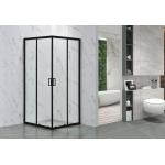 1-1.2mm 800mm Corner Shower Enclosure Aluminum Frame for sale