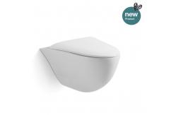 China Special Shapes Wall Mounted Hidden Cistern Toilet Water Saving Single Hole supplier