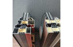 China Sound Heat Proof Wind Resistant Broken Bridge PVC Profile Aluminum System Window Frame supplier