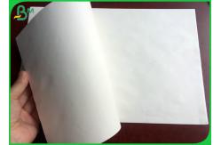 China 70GSM Virgin Pulp Style Uncoated White Craft Paper Roll For Wrapping Puff supplier