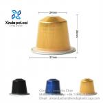 Custom Recyclable Pods Coffee Capsule Aluminum Coffee Capsule With Lid Pod for sale