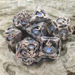 Odorless Durable Polyhedral Resin Dice Anti wear Durable Multipurpose Tiny Metal for sale