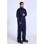 2 Side Pockets 280gsm Anti Static Workwear Fire Retardant Overall For Mining for sale