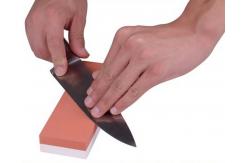 China Two Sided Whetstone Sharpening Stone For Kitchen Knives , 180 * 60 * 27mm supplier
