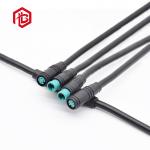 M8 Waterproof Connector LED Light Electric Scooter Signal Transmission Male And Female Plug for sale