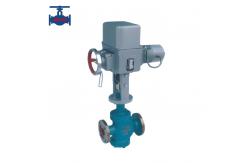 China WCB Electric Modulating Control Valve Single Seat / Double Seat Electric Regulating Valve supplier